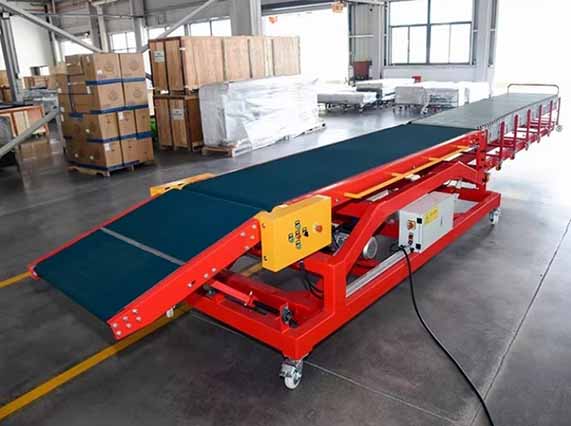 伸缩式皮带输送机