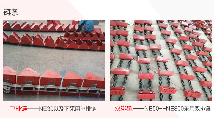 NE板链斗式提升机链条
