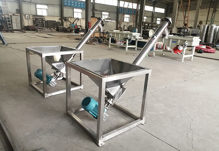 螺旋输送上料机图片