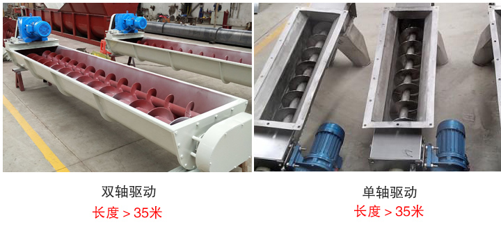 单管和双管螺旋给料机