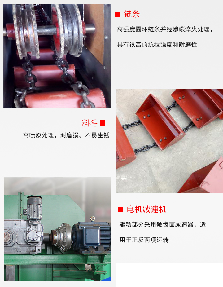 TH环链斗式提升机细节